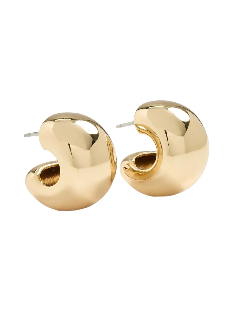 Small Gemma Hoops Small Gemma Hoops