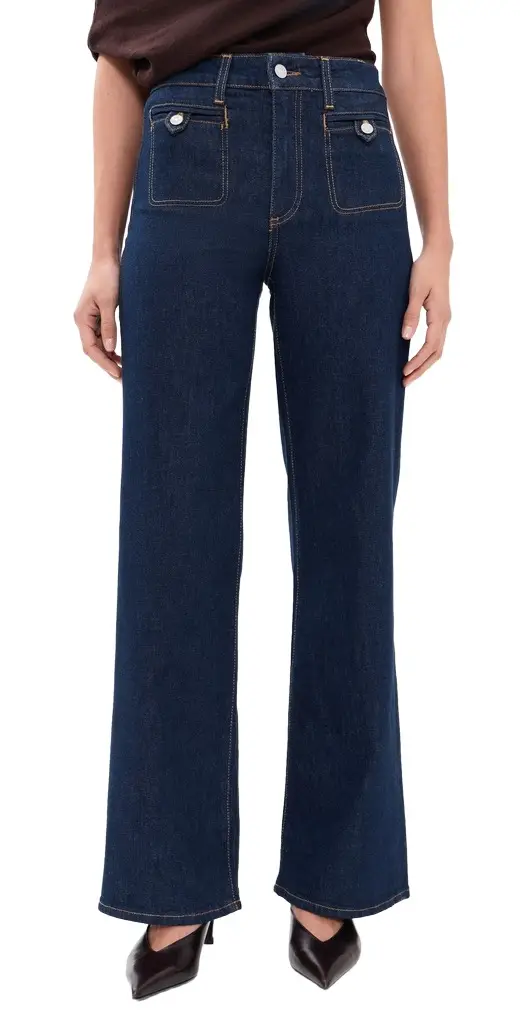 PAIGE Welt Stitch Through Pocket Anessa Jeans