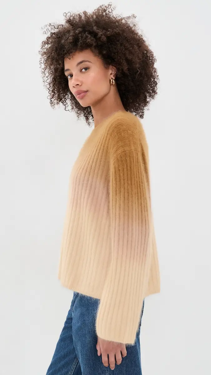 rag & bone Jane Brushed Ombre Crew | Thumbnail 5 rag & bone Jane Brushed Ombre Crew | Thumbnail 5