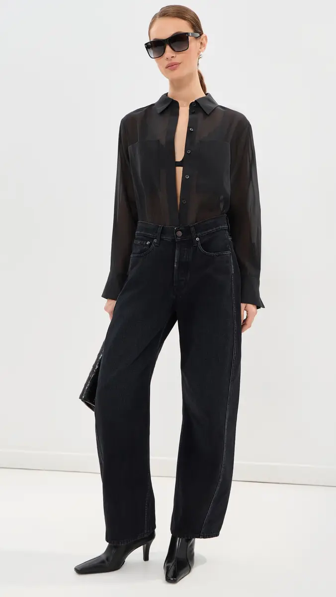 LE BOP Organza Button Down | Thumbnail 5 LE BOP Organza Button Down | Thumbnail 5