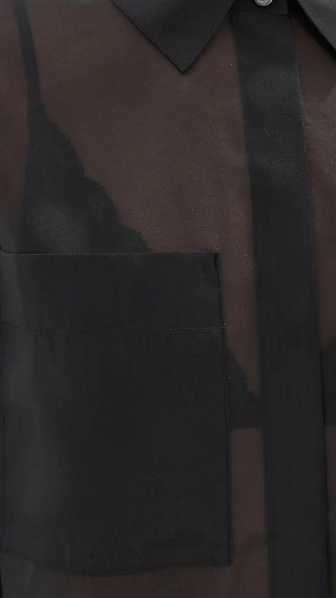 LE BOP Organza Button Down | Thumbnail 6 LE BOP Organza Button Down | Thumbnail 6