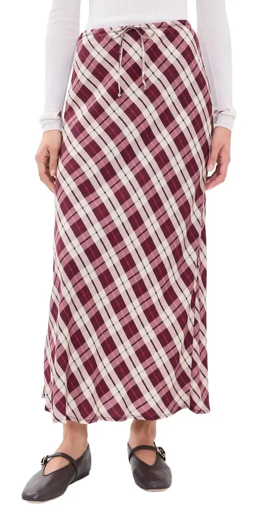 Marine Layer Avery Silky Maxiskirt