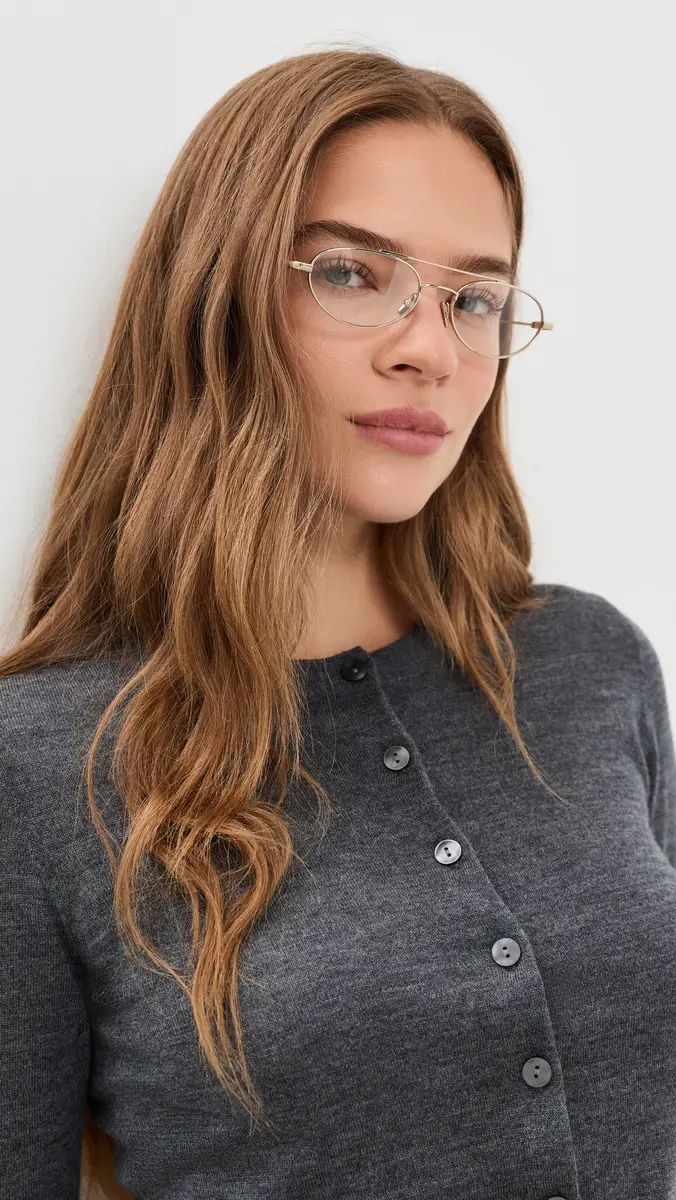Saint Laurent Oval Glasses | Thumbnail 3 Saint Laurent Oval Glasses | Thumbnail 3