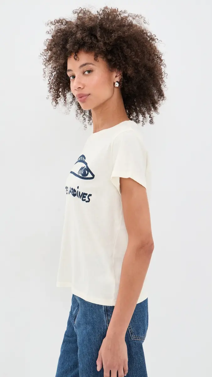 Clare V. Clare V. Liberez Les Sardines Classic Tee | Thumbnail 4 Clare V. Clare V. Liberez Les Sardines Classic Tee | Thumbnail 4