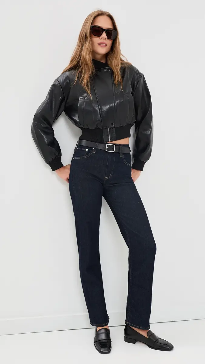 Citizens of Humanity Camille Moto Recycled Leather Jacket | Thumbnail 5 Citizens of Humanity Camille Moto Recycled Leather Jacket | Thumbnail 5