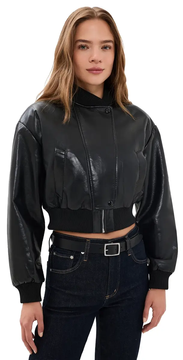 Camille Moto Recycled Leather Jacket Camille Moto Recycled Leather Jacket