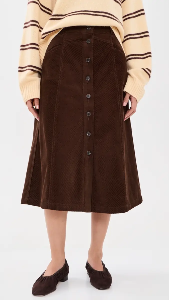 PAIGE Jahn Corduroy Skirt | Thumbnail 2 PAIGE Jahn Corduroy Skirt | Thumbnail 2