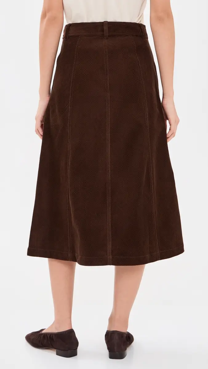 PAIGE Jahn Corduroy Skirt | Thumbnail 3 PAIGE Jahn Corduroy Skirt | Thumbnail 3