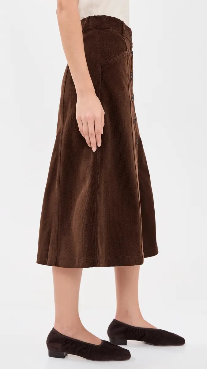 PAIGE Jahn Corduroy Skirt | Thumbnail 4 PAIGE Jahn Corduroy Skirt | Thumbnail 4