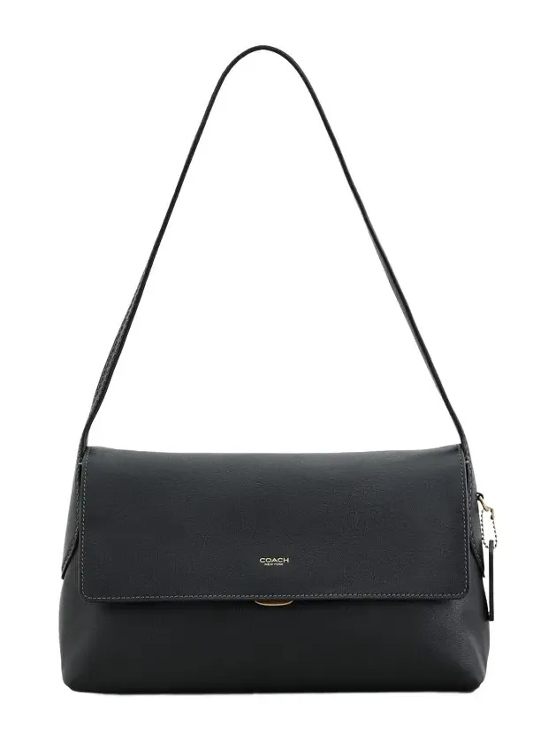 Natural Grain Leather Chelsea Shoulder Bag