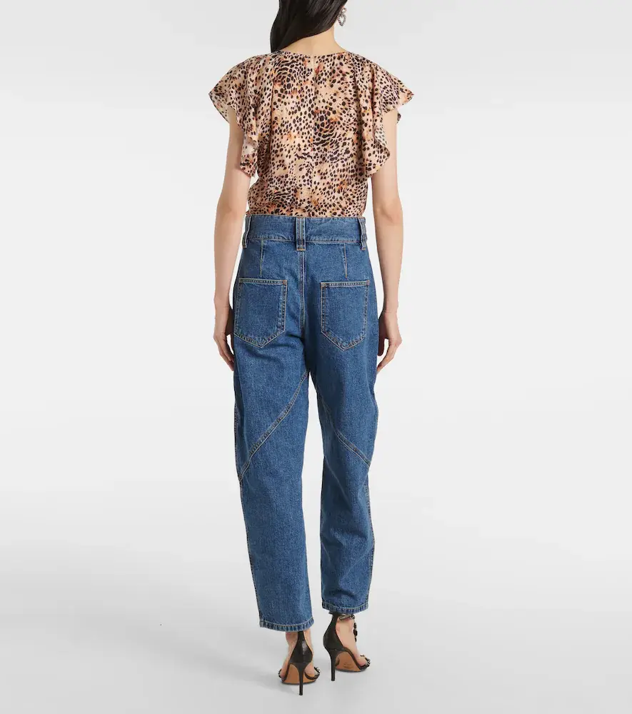 Isabel Marant Catarina quilted jeans | Thumbnail 2 Isabel Marant Catarina quilted jeans | Thumbnail 2