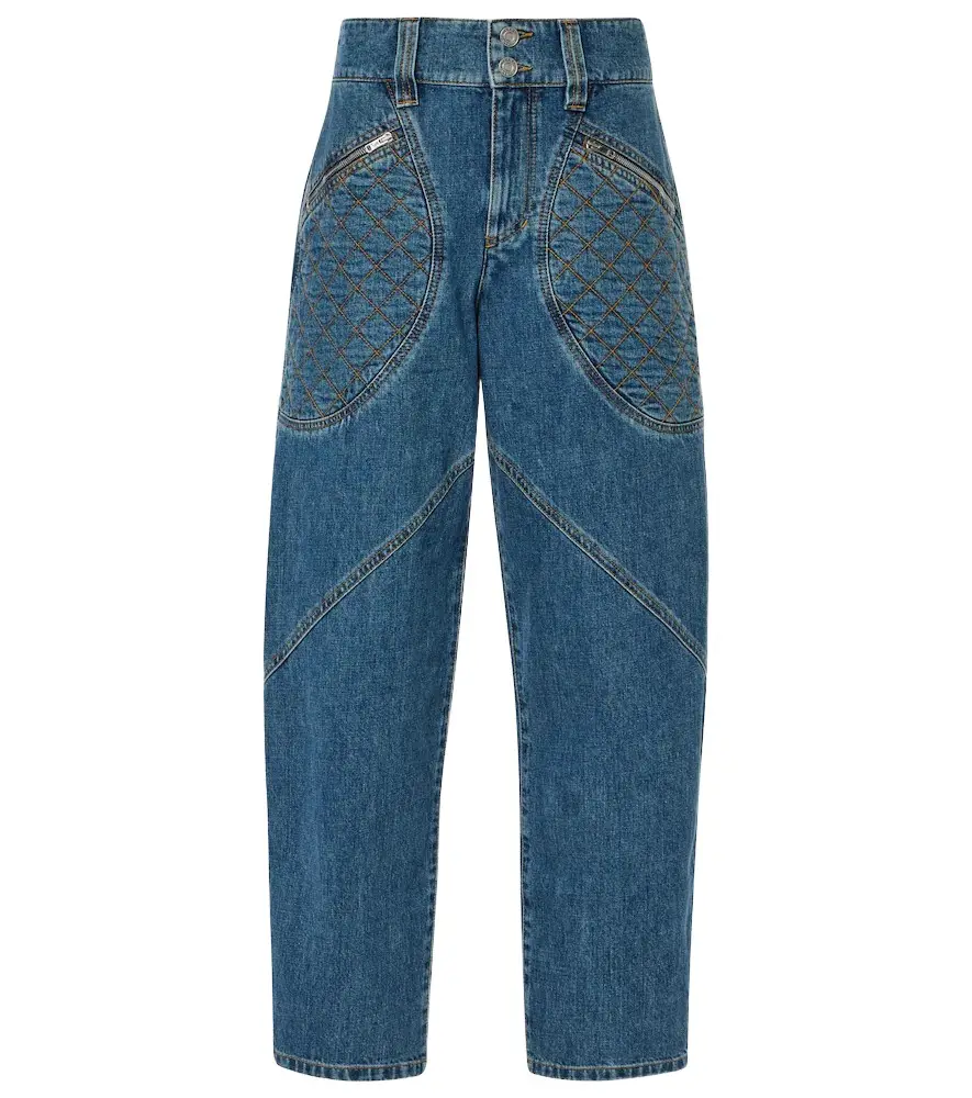Isabel Marant Catarina quilted jeans