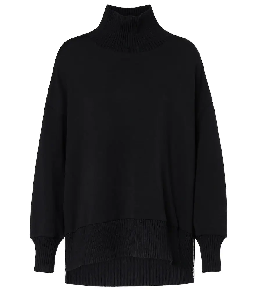 Barker jersey turtleneck sweater