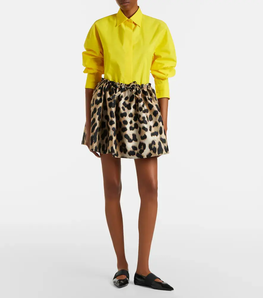 Givenchy Leopard-print miniskirt | Thumbnail 2 Givenchy Leopard-print miniskirt | Thumbnail 2