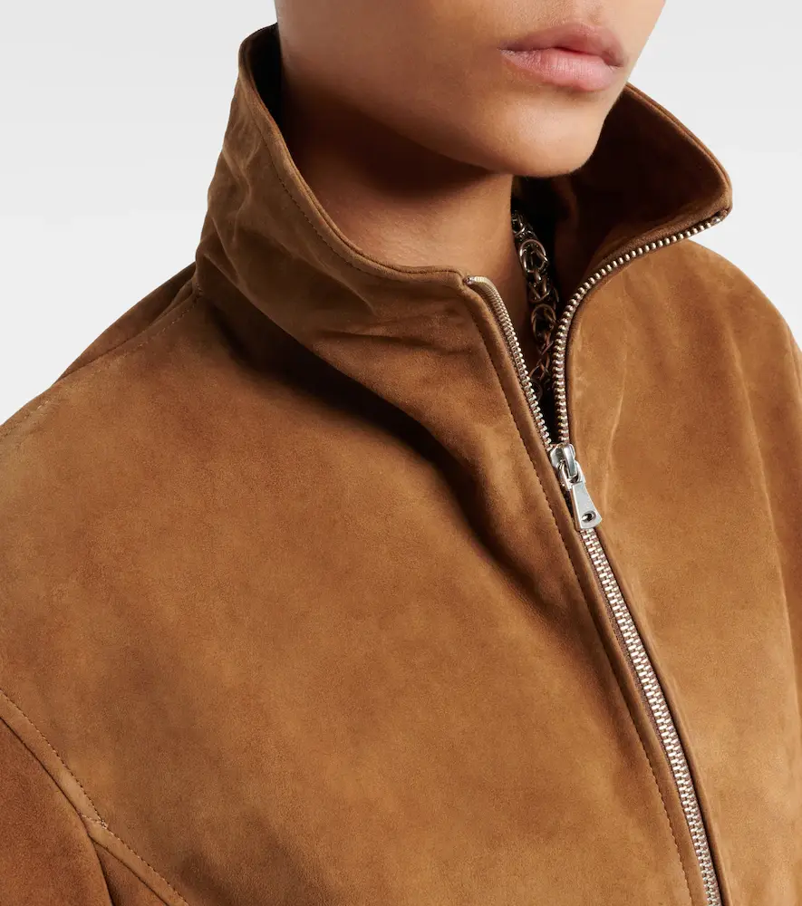 Nour Hammour Etienne suede jacket | Thumbnail 2