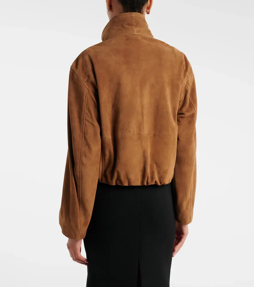 Nour Hammour Etienne suede jacket | Thumbnail 3