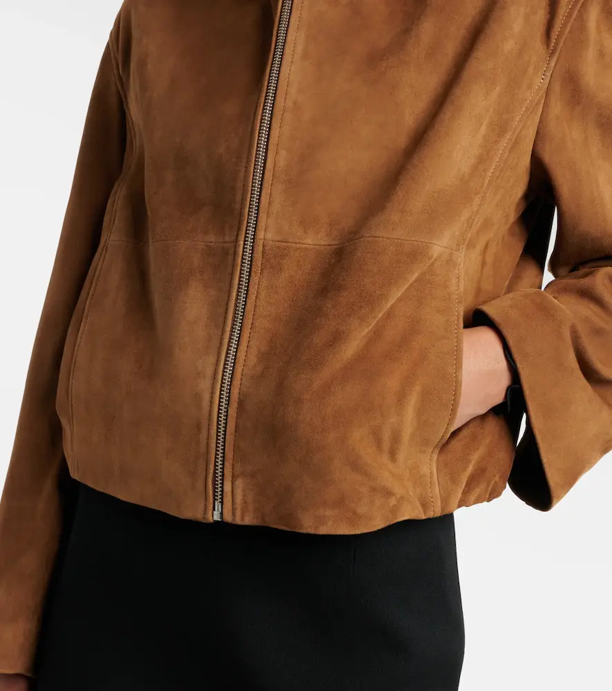 Nour Hammour Etienne suede jacket | Thumbnail 4