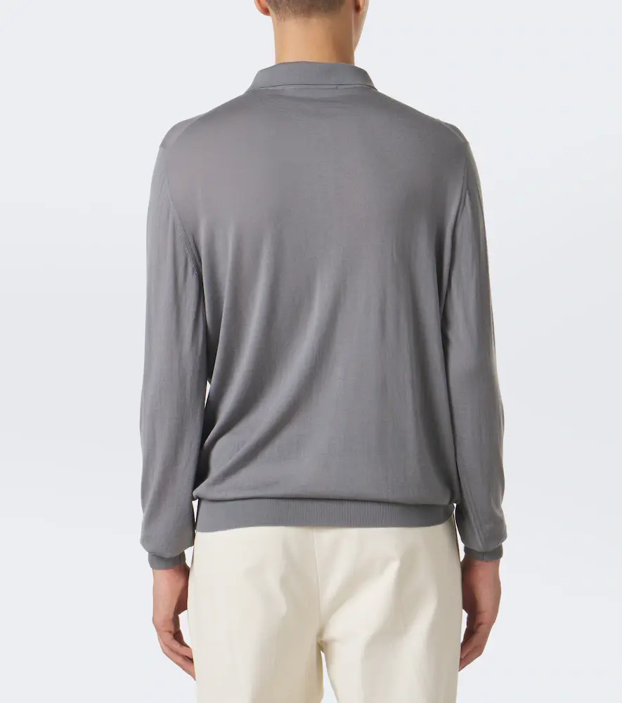 Kiton Wool polo sweater | Thumbnail 4