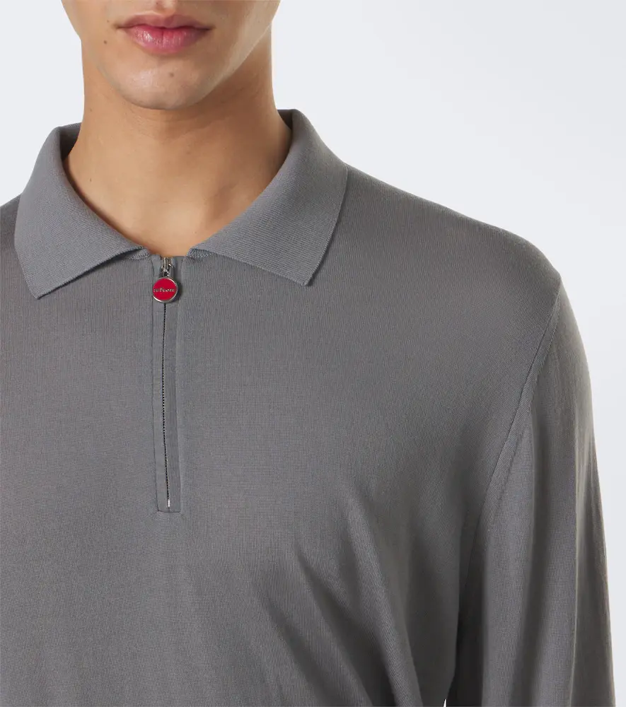 Kiton Wool polo sweater | Thumbnail 5