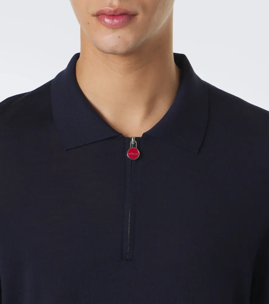 Kiton Wool polo sweater | Thumbnail 4