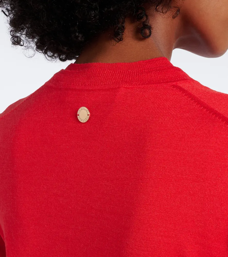 Carolina Herrera Wool and silk-blend cardigan | Thumbnail 3 Carolina Herrera Wool and silk-blend cardigan | Thumbnail 3