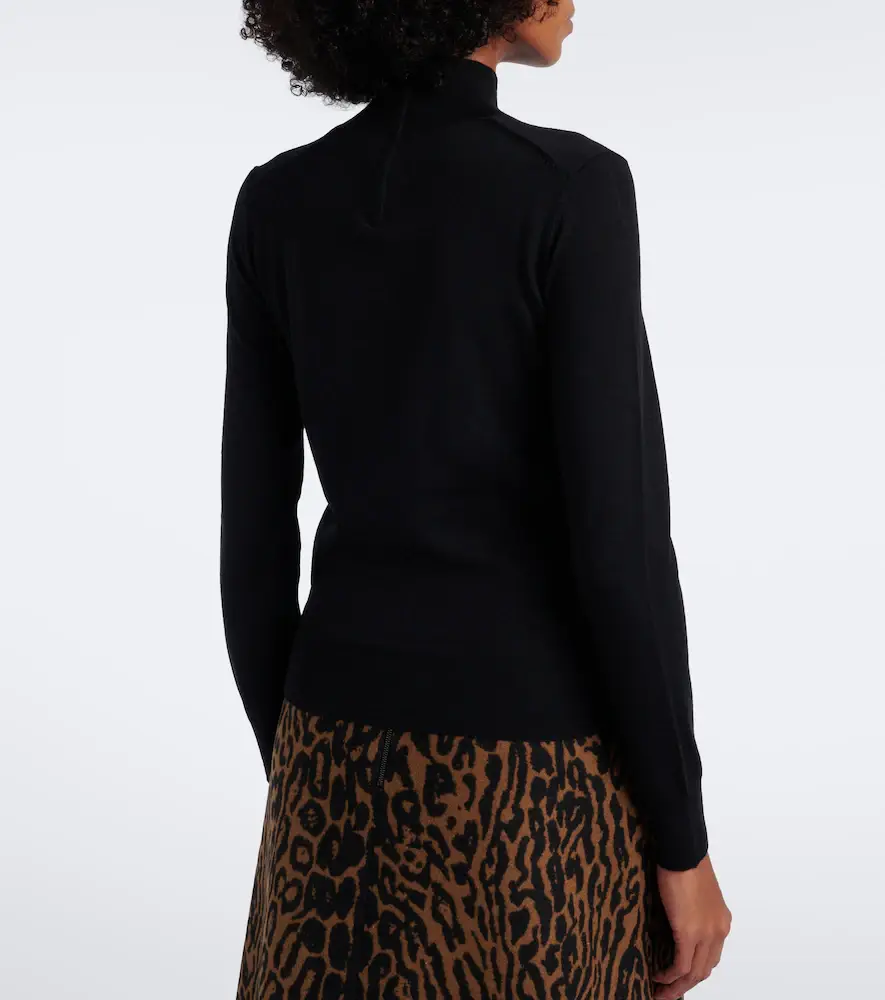 Carolina Herrera Wool and silk-blend sweater | Thumbnail 4 Carolina Herrera Wool and silk-blend sweater | Thumbnail 4