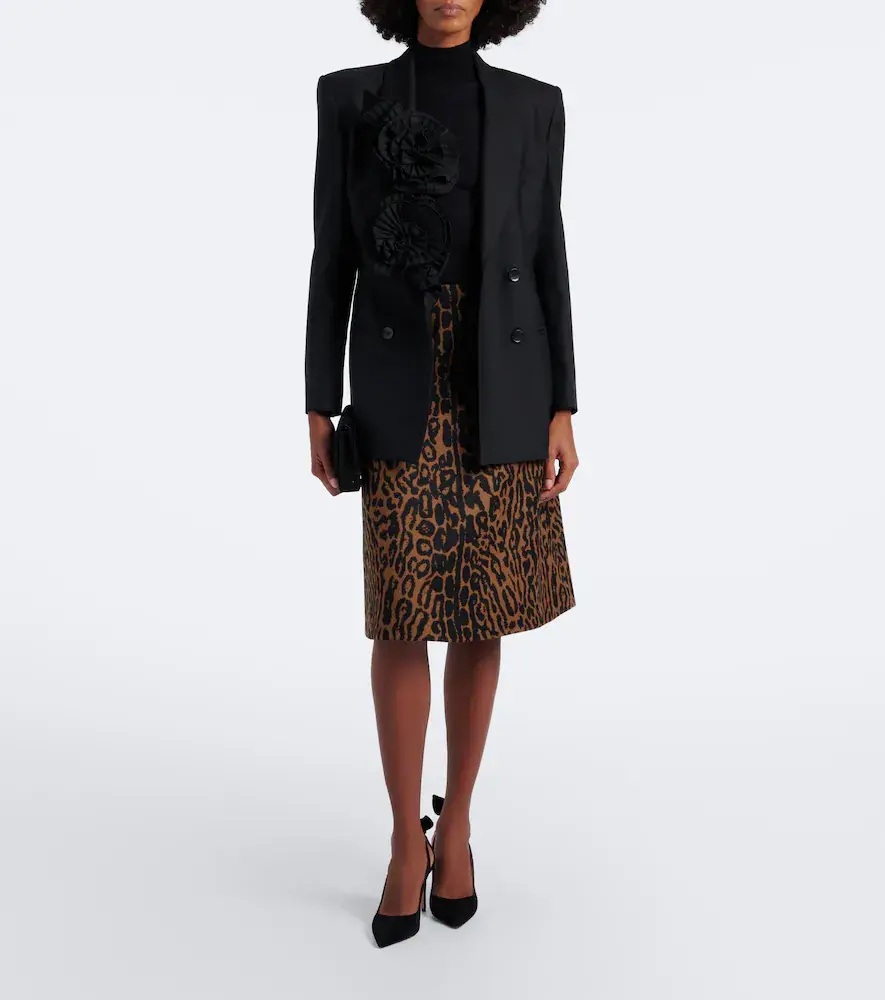 Carolina Herrera Wool and silk-blend sweater | Thumbnail 5 Carolina Herrera Wool and silk-blend sweater | Thumbnail 5