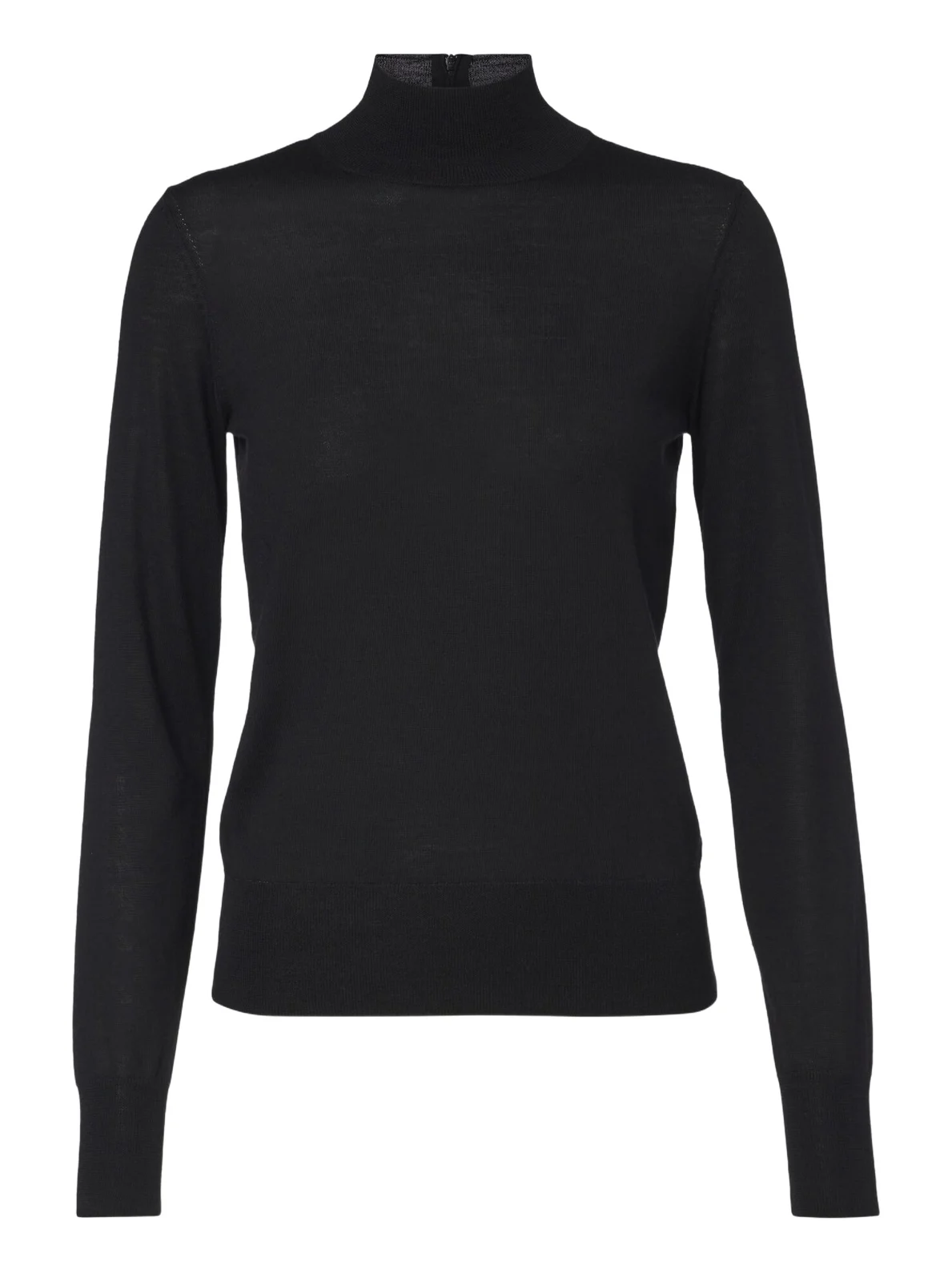 Wool and silk-blend sweater