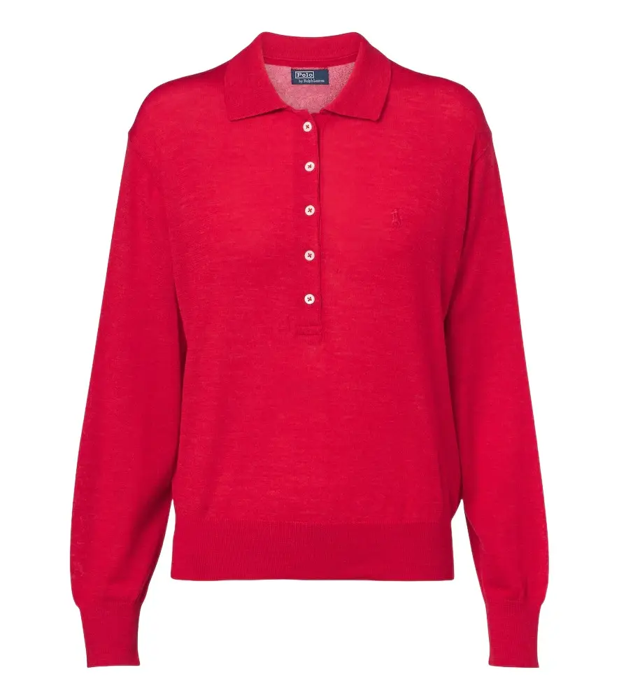 Wool polo sweater Wool polo sweater