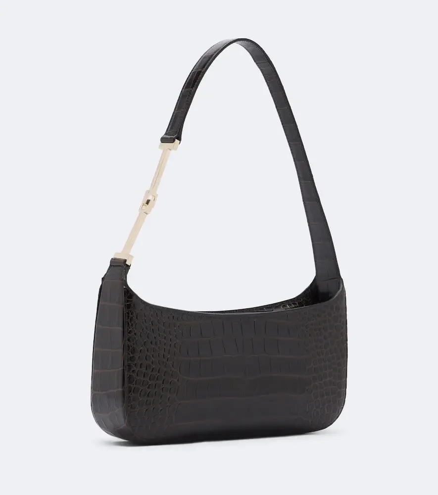 Tom Ford Arc Small croc-effect leather shoulder bag | Thumbnail 2 Tom Ford Arc Small croc-effect leather shoulder bag | Thumbnail 2