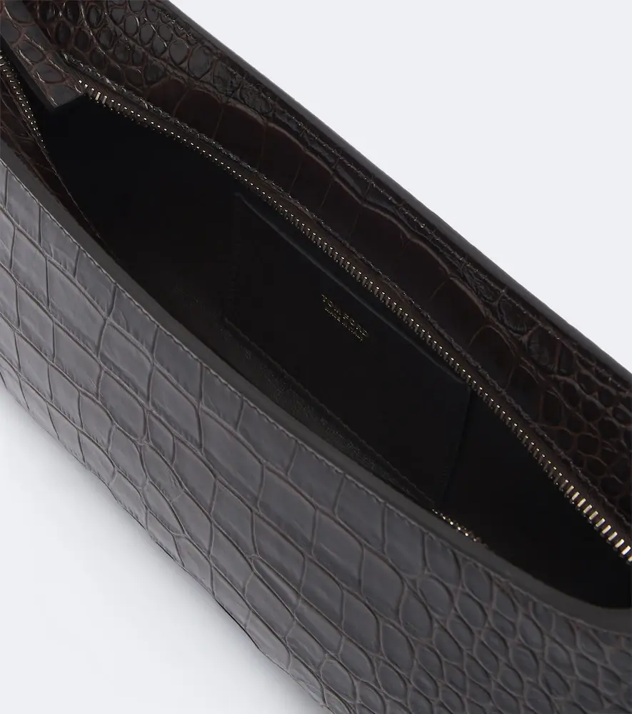 Tom Ford Arc Small croc-effect leather shoulder bag | Thumbnail 3 Tom Ford Arc Small croc-effect leather shoulder bag | Thumbnail 3