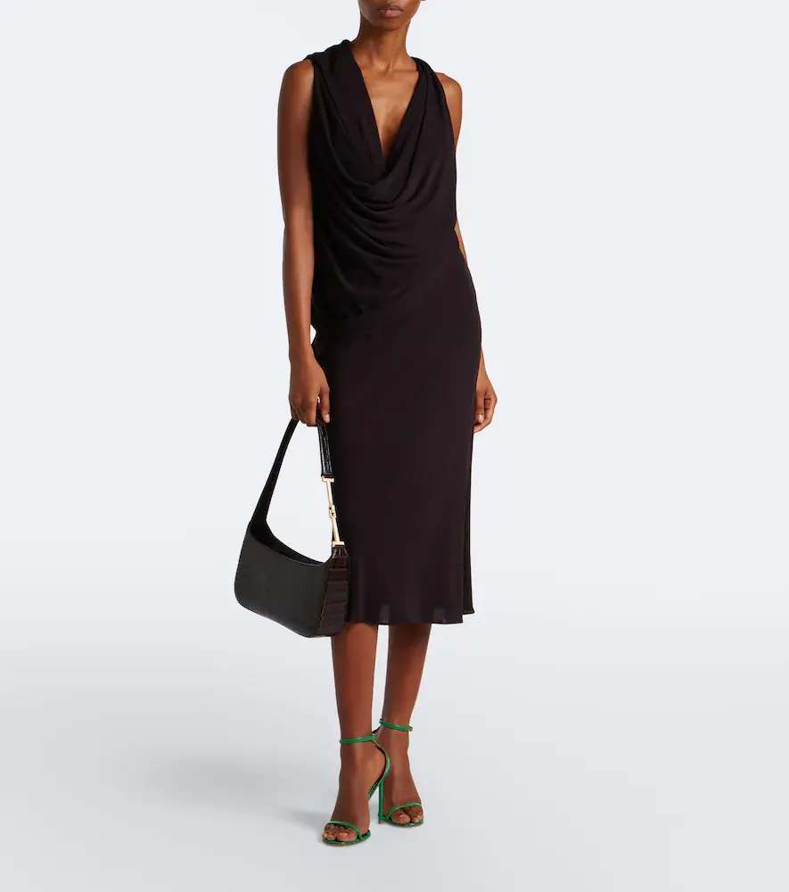 Tom Ford Arc Small croc-effect leather shoulder bag | Thumbnail 6 Tom Ford Arc Small croc-effect leather shoulder bag | Thumbnail 6