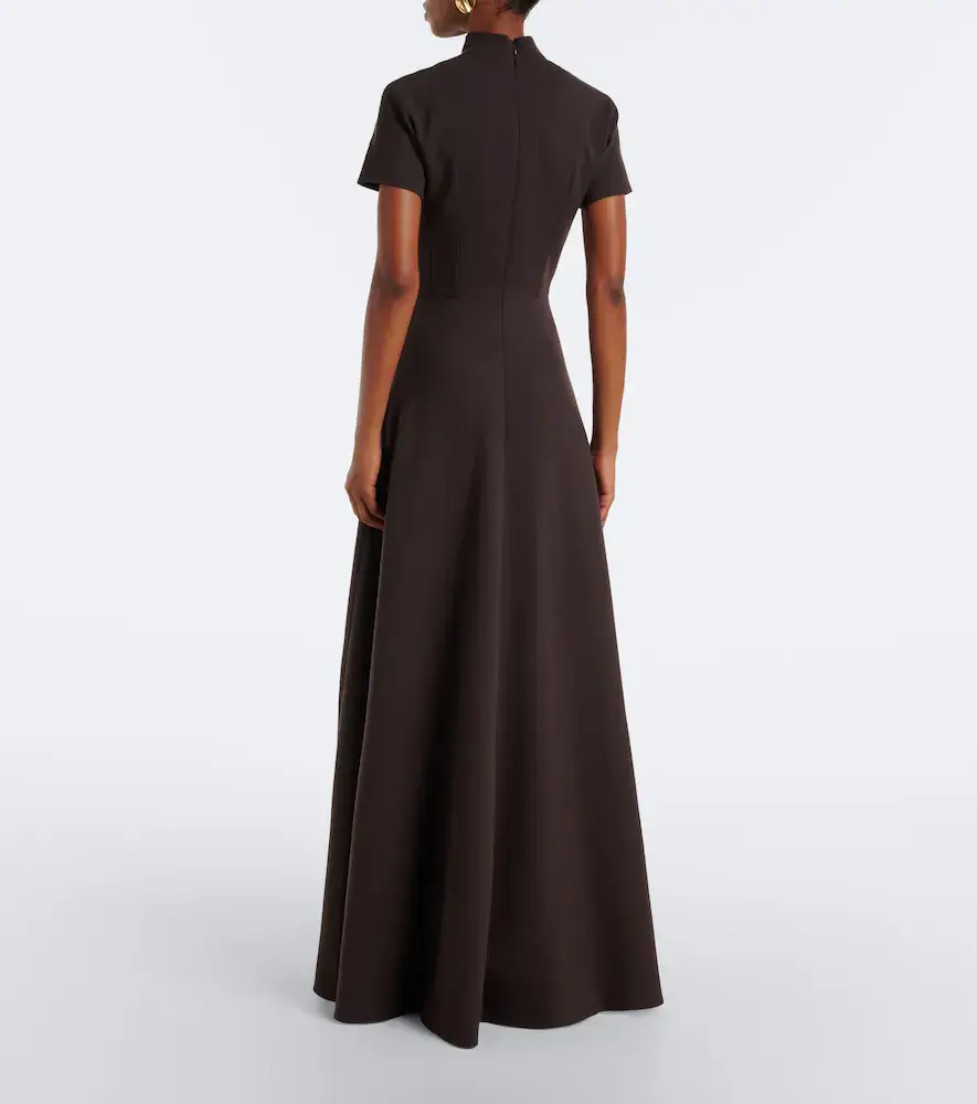 Emilia Wickstead Malinda wool crêpe maxi dress | Thumbnail 2 Emilia Wickstead Malinda wool crêpe maxi dress | Thumbnail 2