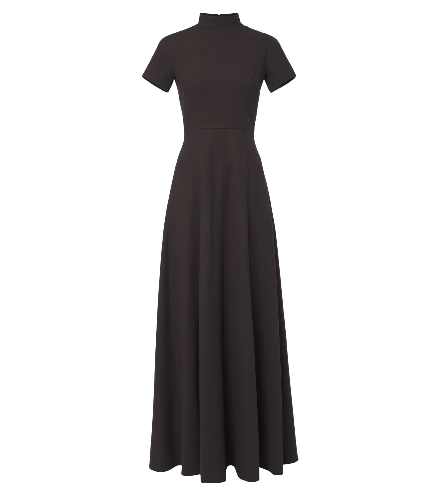 Malinda wool crêpe maxi dress