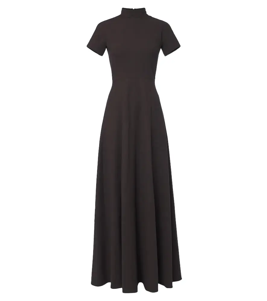Emilia Wickstead Malinda wool crêpe maxi dress