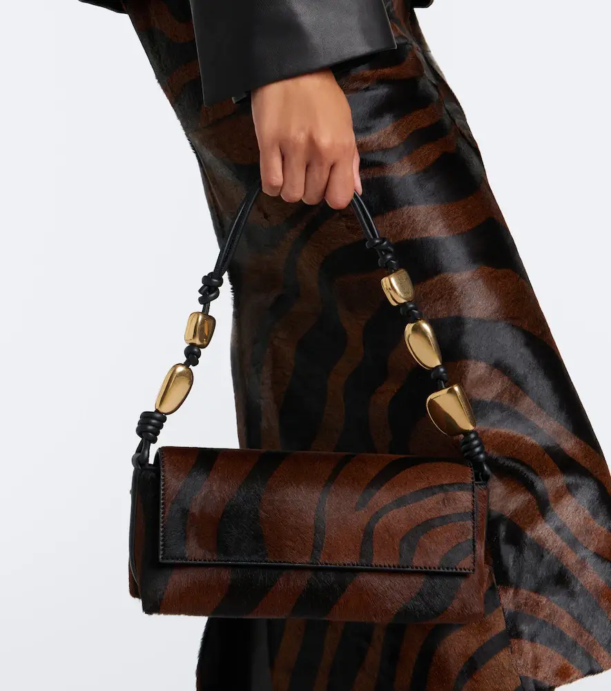 Simkhai Piedra printed calf hair shoulder bag | Thumbnail 6 Simkhai Piedra printed calf hair shoulder bag | Thumbnail 6