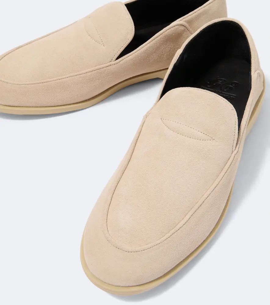 George Cleverley Mayfair suede loafers | Thumbnail 5
