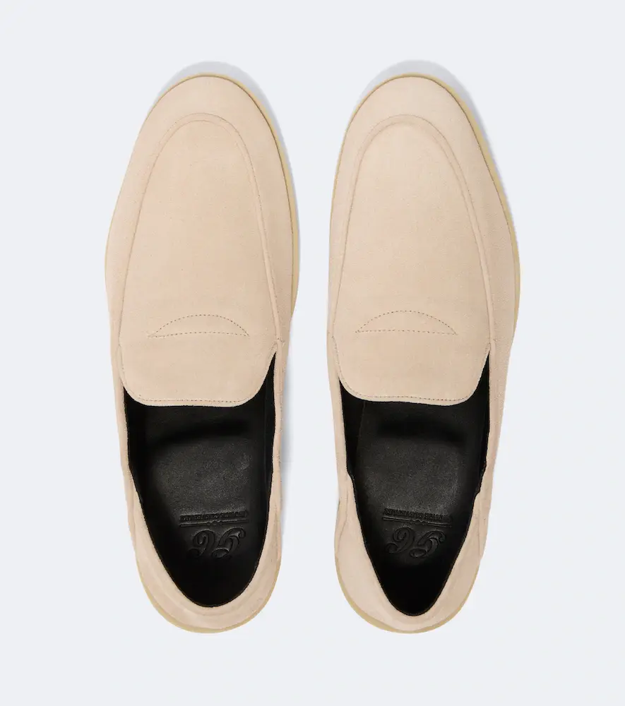 George Cleverley Mayfair suede loafers | Thumbnail 6