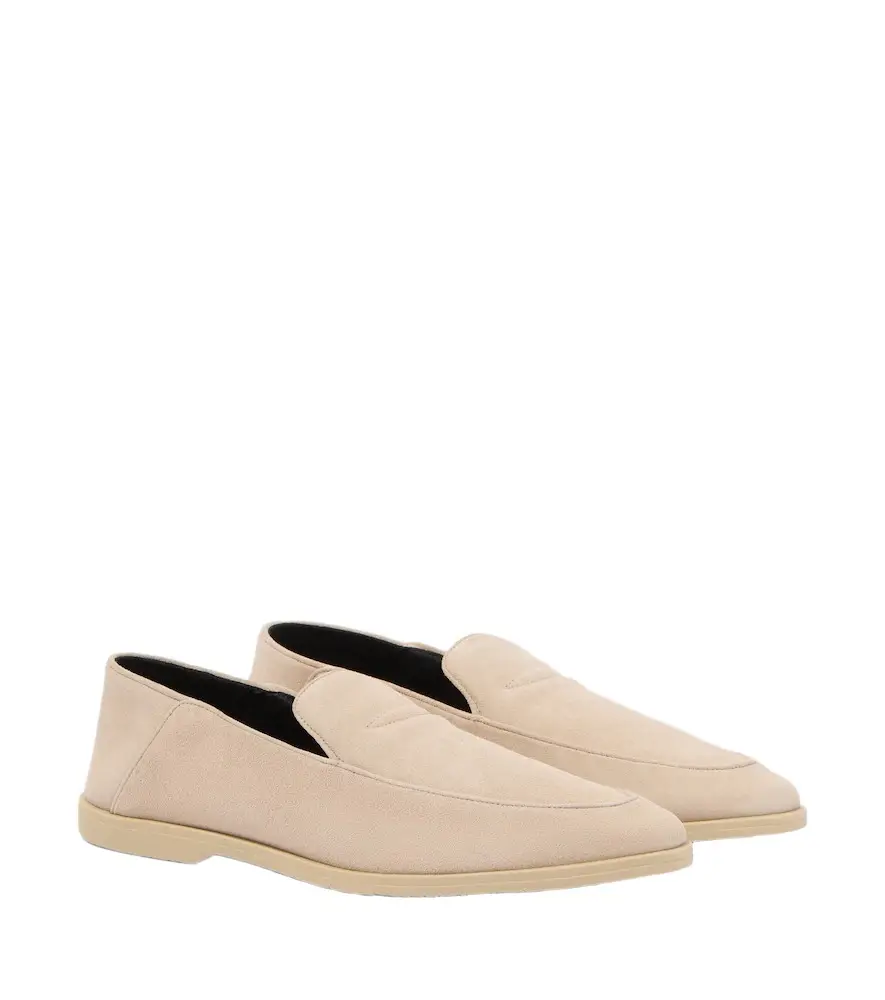 George Cleverley Mayfair suede loafers