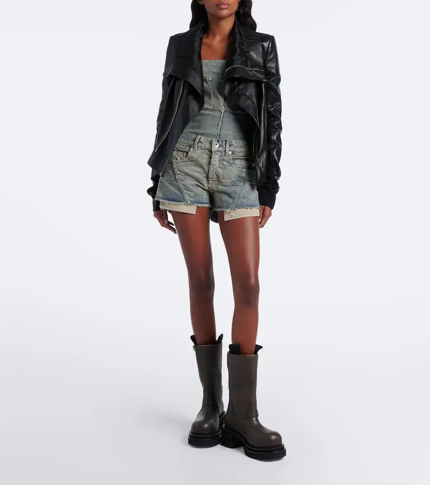 Rick Owens DRKSHDW distressed denim tube top | Thumbnail 5 Rick Owens DRKSHDW distressed denim tube top | Thumbnail 5
