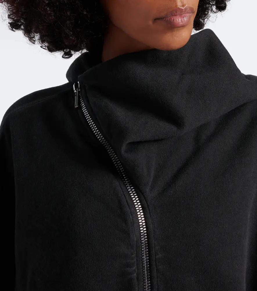 Rick Owens DRKSHDW Hun cotton zip-up hoodie | Thumbnail 7 Rick Owens DRKSHDW Hun cotton zip-up hoodie | Thumbnail 7