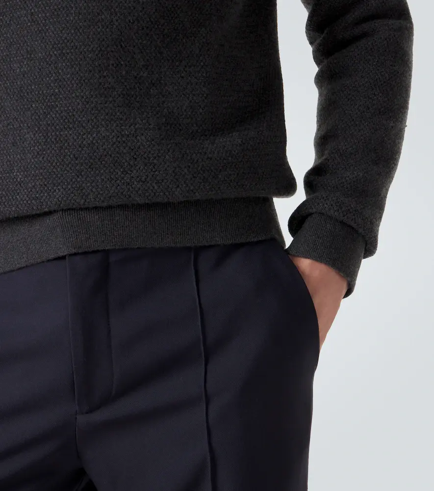Zegna Cashmere half-zip sweater | Thumbnail 5 Zegna Cashmere half-zip sweater | Thumbnail 5