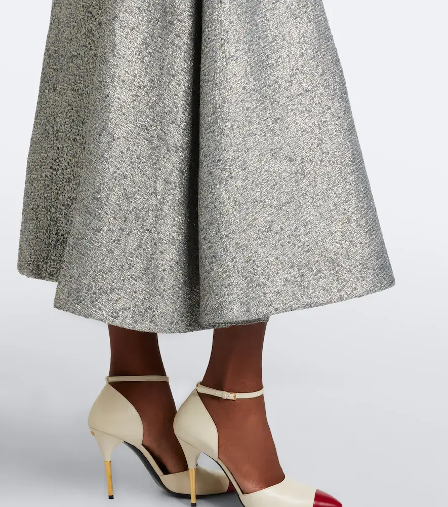 Safiyaa Ornette tweed midi dress | Thumbnail 3 Safiyaa Ornette tweed midi dress | Thumbnail 3