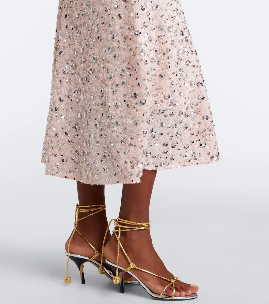 Rabanne Sequined midi dress | Thumbnail 3 Rabanne Sequined midi dress | Thumbnail 3