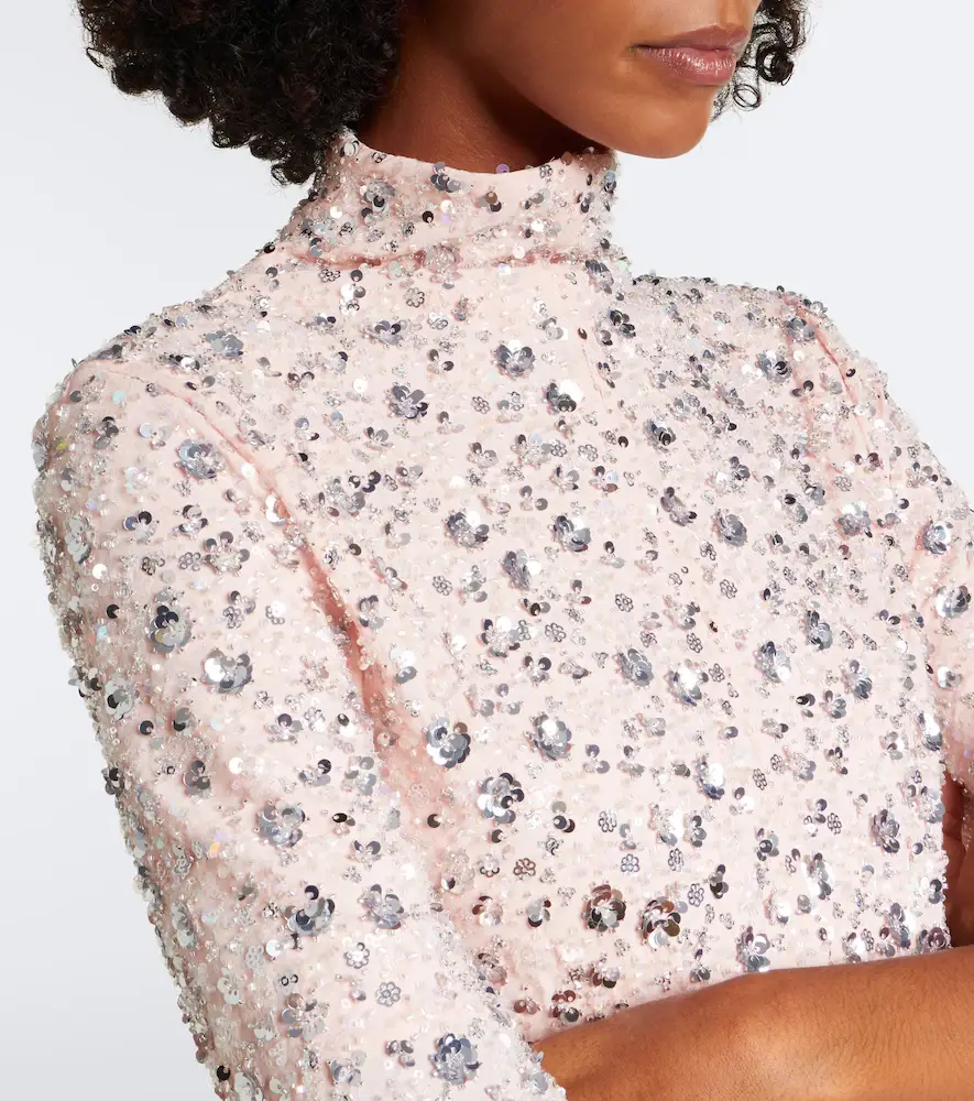 Rabanne Sequined midi dress | Thumbnail 4 Rabanne Sequined midi dress | Thumbnail 4