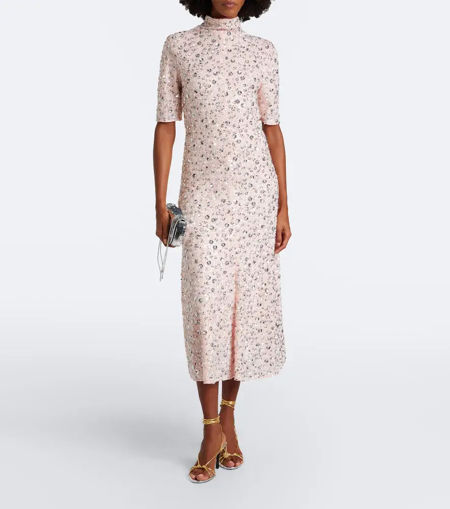 Rabanne Sequined midi dress | Thumbnail 5 Rabanne Sequined midi dress | Thumbnail 5