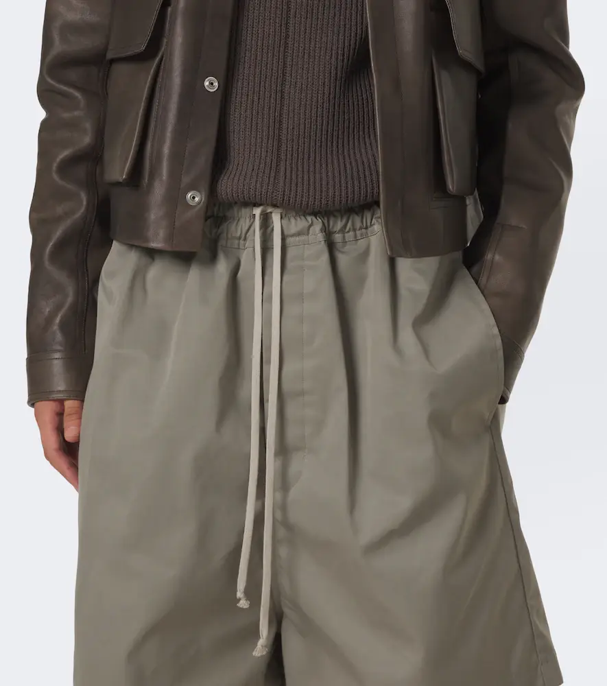 Rick Owens Faun faille Bermuda shorts | Thumbnail 3