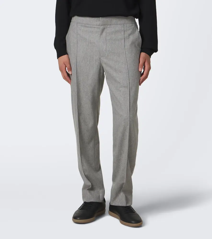 Zegna Wool, silk, and cashmere straight pants | Thumbnail 2 Zegna Wool, silk, and cashmere straight pants | Thumbnail 2