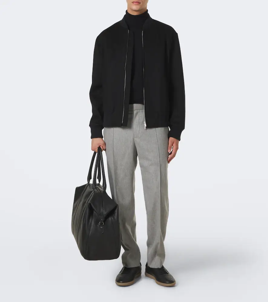 Zegna Wool, silk, and cashmere straight pants | Thumbnail 3 Zegna Wool, silk, and cashmere straight pants | Thumbnail 3