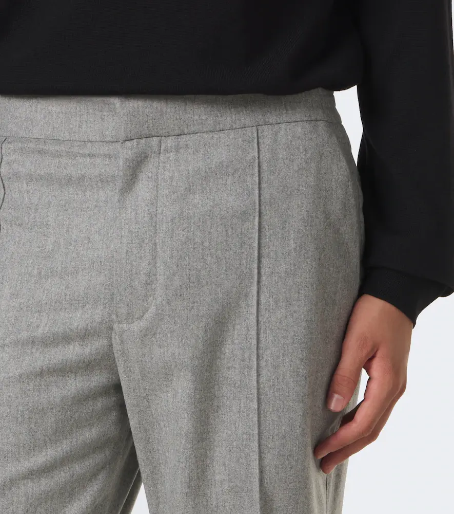 Zegna Wool, silk, and cashmere straight pants | Thumbnail 4 Zegna Wool, silk, and cashmere straight pants | Thumbnail 4